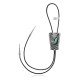 Feather .925 Sterling Silver Certified Authentic Handmade Navajo Native American Natural Turquoise Bolo Tie 34145 Feather .925 Sterling Silver Certified Authentic Handmade Navajo Native American Natural Turquoise Bolo Tie 34145