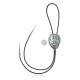 Bear Paw .925 Sterling Silver Certified Authentic Handmade Navajo Native American Natural Turquoise Bolo Tie 34153 Bear Paw .925 Sterling Silver Certified Authentic Handmade Navajo Native American Natural Turquoise Bolo Tie 34153