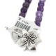 Certified Authentic Nickel Navajo Natural Amethyst Native American Necklace 18264-2 Certified Authentic Nickel Navajo Natural Amethyst Native American Necklace 18264-2