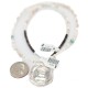 .925 Sterling Silver Certified Authentic Navajo Natural White Buffalo Native American Necklace 18280-3-15975-8 .925 Sterling Silver Certified Authentic Navajo Natural White Buffalo Native American Necklace 18280-3-15975-8