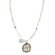 .925 Sterling Silver Certified Authentic Navajo Natural White Buffalo Native American Necklace 18280-3-15975-8 .925 Sterling Silver Certified Authentic Navajo Natural White Buffalo Native American Necklace 18280-3-15975-8