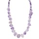 Certified Authentic Nickel Navajo Natural Amethyst Native American Necklace 18264-2 Certified Authentic Nickel Navajo Natural Amethyst Native American Necklace 18264-2