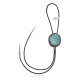 Handmade Certified Authentic Navajo .925 Sterling Silver Native American Natural Turquoise Bolo Tie 34154 Handmade Certified Authentic Navajo .925 Sterling Silver Native American Natural Turquoise Bolo Tie 34154