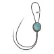 Handmade Certified Authentic Navajo .925 Sterling Silver Native American Natural Turquoise Bolo Tie 34154 Handmade Certified Authentic Navajo .925 Sterling Silver Native American Natural Turquoise Bolo Tie 34154