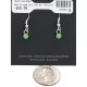 Certified Authentic Navajo .925 Sterling Silver Natural Gaspeite Native American Dangle Earrings 27233-3 Certified Authentic Navajo .925 Sterling Silver Natural Gaspeite Native American Dangle Earrings 27233-3