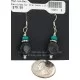 .925 Sterling Silver Hooks Certified Authentic Navajo Natural Turquoise Green Jasper Native American Dangle Earrings 18251-1 .925 Sterling Silver Hooks Certified Authentic Navajo Natural Turquoise Green Jasper Native American Dangle Earrings 18251-1