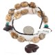 Carved Fetish Bear .925 Sterling Silver Certified Authentic Navajo Natural Turquoise Jasper Native American Necklace 25341-3 Carved Fetish Bear .925 Sterling Silver Certified Authentic Navajo Natural Turquoise Jasper Native American Necklace 25341-3
