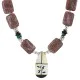 Bird Certified Authentic Navajo .925 Sterling Silver Inlay Natural Turquoise Mother of Pearl Black Onyx Agate Native American Necklace 25338-3 Bird Certified Authentic Navajo .925 Sterling Silver Inlay Natural Turquoise Mother of Pearl Black Onyx Agate Native American Necklace 25338-3