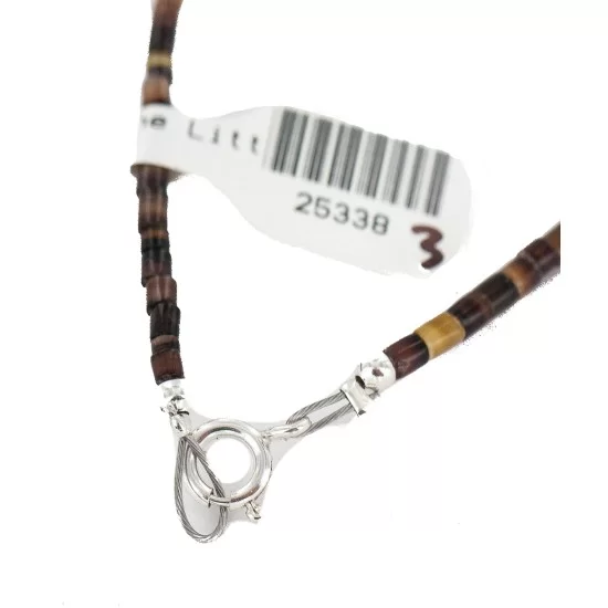 Bird Certified Authentic Navajo .925 Sterling Silver Inlay Natural Turquoise Mother of Pearl Black Onyx Agate Native American Necklace 25338-3 Bird Certified Authentic Navajo .925 Sterling Silver Inlay Natural Turquoise Mother of Pearl Black Onyx Agate Native American Necklace 25338-3