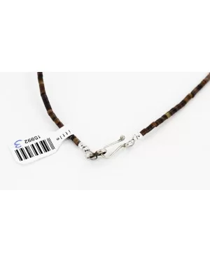 Carved Fetish $500 Large Certified Authentic 5 Strand Navajo .925 Sterling Silver Turquoise Multicolor Stones Native American Necklace 15992-3 Carved Fetish $500 Large Certified Authentic 5 Strand Navajo .925 Sterling Silver Turquoise Multicolor Stones Native American Necklace 15992-3