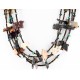 Carved Fetish $500 Large Certified Authentic 5 Strand Navajo .925 Sterling Silver Natural Turquoise Multicolor Stones Native American Necklace 15992-2 Carved Fetish $500 Large Certified Authentic 5 Strand Navajo .925 Sterling Silver Natural Turquoise Multicolor Stones Native American Necklace 15992-2