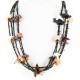 Carved Fetish $500 Large Certified Authentic 5 Strand Navajo .925 Sterling Silver Natural Turquoise Multicolor Stones Native American Necklace 15992-6 Carved Fetish $500 Large Certified Authentic 5 Strand Navajo .925 Sterling Silver Natural Turquoise Multicolor Stones Native American Necklace 15992-6