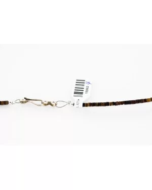 Carved Fetish $500 Large Certified Authentic 5 Strand Navajo .925 Sterling Silver Turquoise Multicolor Stones Native American Necklace 15992-4 Carved Fetish $500 Large Certified Authentic 5 Strand Navajo .925 Sterling Silver Turquoise Multicolor Stones Native American Necklace 15992-4