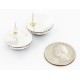 Certified Authentic Handmade Navajo .925 Sterling Silver Natural Lapis Stud Native American Earrings 24391-9 Certified Authentic Handmade Navajo .925 Sterling Silver Natural Lapis Stud Native American Earrings 24391-9