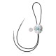 Handmade Certified Authentic Navajo .925 Sterling Silver Native American Natural Turquoise Bolo Tie 34187 Handmade Certified Authentic Navajo .925 Sterling Silver Native American Natural Turquoise Bolo Tie 34187