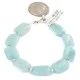 Navajo Nickel Certified Authentic Natural Blue Quartz Native American Bracelet 13175 Navajo Nickel Certified Authentic Natural Blue Quartz Native American Bracelet 13175