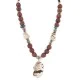 .925 Sterling Silver Certified Authentic Navajo White Howlite Jasper Native American Necklace 750227-2 .925 Sterling Silver Certified Authentic Navajo White Howlite Jasper Native American Necklace 750227-2