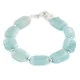 Navajo Nickel Certified Authentic Natural Blue Quartz Native American Bracelet 13175 Navajo Nickel Certified Authentic Natural Blue Quartz Native American Bracelet 13175