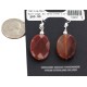 .925 Sterling Silver Hooks Certified Authentic Navajo Natural Carnelian Native American Dangle Earrings 18291-1 All Products NB160513235242 18291-1 (by LomaSiiva)