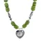Heart .925 Sterling Silver Certified Authentic Navajo Natural Turquoise Hematite Gaspeite Native American Necklace 750226-4 Heart .925 Sterling Silver Certified Authentic Navajo Natural Turquoise Hematite Gaspeite Native American Necklace 750226-4
