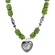 Heart .925 Sterling Silver Certified Authentic Navajo Natural Turquoise Hematite Gaspeite Native American Necklace 750226-4 Heart .925 Sterling Silver Certified Authentic Navajo Natural Turquoise Hematite Gaspeite Native American Necklace 750226-4