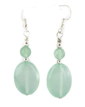 .925 Sterling Silver Hooks Certified Authentic Navajo Natural Jade Native American Earrings 18290-7 .925 Sterling Silver Hooks Certified Authentic Navajo Natural Jade Native American Earrings 18290-7