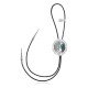 Feather .925 Sterling Silver Certified Authentic Handmade Navajo Native American Natural Turquoise Bolo Tie 34193 Feather .925 Sterling Silver Certified Authentic Handmade Navajo Native American Natural Turquoise Bolo Tie 34193