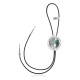 Feather .925 Sterling Silver Certified Authentic Handmade Navajo Native American Natural Turquoise Bolo Tie 34193 Feather .925 Sterling Silver Certified Authentic Handmade Navajo Native American Natural Turquoise Bolo Tie 34193