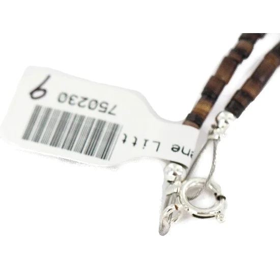 .925 Sterling Silver Certified Authentic Navajo Gaspeite Native American Necklace 750230-9 .925 Sterling Silver Certified Authentic Navajo Gaspeite Native American Necklace 750230-9