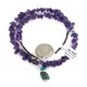.925 Sterling Silver Certified Authentic Navajo Natural Turquoise Amethyst Native American Necklace 750232-1 .925 Sterling Silver Certified Authentic Navajo Natural Turquoise Amethyst Native American Necklace 750232-1