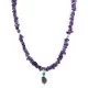.925 Sterling Silver Certified Authentic Navajo Natural Turquoise Amethyst Native American Necklace 750232-1 .925 Sterling Silver Certified Authentic Navajo Natural Turquoise Amethyst Native American Necklace 750232-1