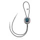 Handmade Certified Authentic Navajo .925 Sterling Silver Native American Natural Turquoise Bolo Tie 34206 Handmade Certified Authentic Navajo .925 Sterling Silver Native American Natural Turquoise Bolo Tie 34206