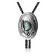 Feather .925 Sterling Silver Certified Authentic Handmade Navajo Native American Natural Turquoise Bolo Tie 34208 Feather .925 Sterling Silver Certified Authentic Handmade Navajo Native American Natural Turquoise Bolo Tie 34208