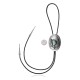 Feather .925 Sterling Silver Certified Authentic Handmade Navajo Native American Natural Turquoise Bolo Tie 34208 Feather .925 Sterling Silver Certified Authentic Handmade Navajo Native American Natural Turquoise Bolo Tie 34208
