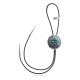Maze .925 Sterling Silver Certified Authentic Handmade Navajo Native American Natural Turquoise Bolo Tie 34210 Maze .925 Sterling Silver Certified Authentic Handmade Navajo Native American Natural Turquoise Bolo Tie 34210
