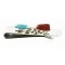 Handmade Certified Authentic Navajo Nickel and .925 Sterling Silver Natural Turquoise Coral Native American Money Clip 10525-5 Handmade Certified Authentic Navajo Nickel and .925 Sterling Silver Natural Turquoise Coral Native American Money Clip 10525-5