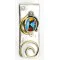 Handmade Certified Authentic Navajo Nickel and Brass Inlaid Natural Multicolor Stones Native American Money Clip 10525-10 Handmade Certified Authentic Navajo Nickel and Brass Inlaid Natural Multicolor Stones Native American Money Clip 10525-10