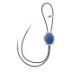 Feather .925 Sterling Silver Certified Authentic Handmade Navajo Native American Lapis Bolo Tie 34118 Feather .925 Sterling Silver Certified Authentic Handmade Navajo Native American Lapis Bolo Tie 34118
