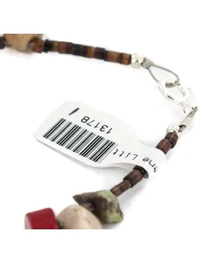 .925 Sterling Silver Navajo Certified Authentic Natural Turquoise Multicolor Stones Native American Bracelet 13178-1 .925 Sterling Silver Navajo Certified Authentic Natural Turquoise Multicolor Stones Native American Bracelet 13178-1