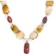 .925 Sterling Silver Certified Authentic Navajo Natural Red Jasper Agate Native American Necklace 24514-9 All Products NB160521211837 24514-9 (by LomaSiiva)