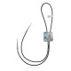 Handmade Certified Authentic Navajo .925 Sterling Silver Native American Natural Turquoise Bolo Tie 34248 Handmade Certified Authentic Navajo .925 Sterling Silver Native American Natural Turquoise Bolo Tie 34248