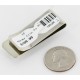 Handmade Certified Authentic Navajo Nickel and .925 Sterling Silver Natural Turquoise Native American Money Clip 10528-2 Handmade Certified Authentic Navajo Nickel and .925 Sterling Silver Natural Turquoise Native American Money Clip 10528-2
