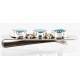 Handmade Certified Authentic Navajo Nickel and .925 Sterling Silver Natural Turquoise Native American Money Clip 10528-2 Handmade Certified Authentic Navajo Nickel and .925 Sterling Silver Natural Turquoise Native American Money Clip 10528-2