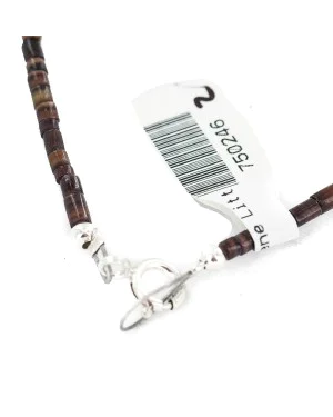.925 Sterling Silver Arrow Certified Authentic Navajo Natural Turquoise Green Jasper Red Jasper Native American Necklace 750246-2 .925 Sterling Silver Arrow Certified Authentic Navajo Natural Turquoise Green Jasper Red Jasper Native American Necklace 750246-2