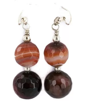 .925 Sterling Silver Hooks Certified Authentic Navajo Natural Carnelian Native American Dangle Earrings 18294-3 .925 Sterling Silver Hooks Certified Authentic Navajo Natural Carnelian Native American Dangle Earrings 18294-3