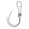 Cross .925 Sterling Silver Certified Authentic Handmade Navajo Native American Natural Turquoise Bolo Tie 34267