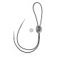 Feather .925 Sterling Silver Certified Authentic Handmade Navajo Native American Black Onyx Bolo Tie 34276 Feather .925 Sterling Silver Certified Authentic Handmade Navajo Native American Black Onyx Bolo Tie 34276
