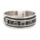 .925 Sterling Silver Certified Authentic Hopi Story Teller Native American Ring Size 12 18306