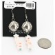 Certified Authentic Handmade Navajo .925 Sterling Silver Dangle Native American Earrings Natural Turquoise Spiny Oyster 18032-2 Certified Authentic Handmade Navajo .925 Sterling Silver Dangle Native American Earrings Natural Turquoise Spiny Oyster 18032-2