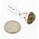 .925 Sterling Silver Handmade Certified Authentic Navajo Natural Turquoise Native American Ring 16994-1 .925 Sterling Silver Handmade Certified Authentic Navajo Natural Turquoise Native American Ring 16994-1